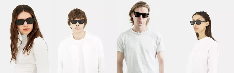 Modelos con gafas de sol Retrosuperfuture