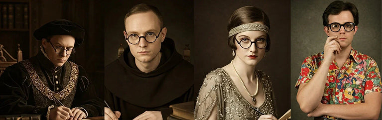 historia de las gafas