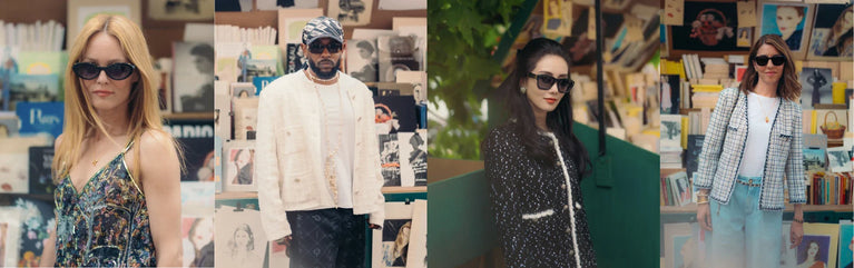 Modelos con gafas de sol Chanel