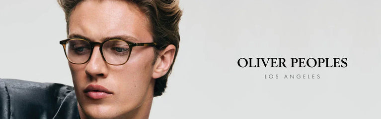Hombre con gafas graduadas Oliver People