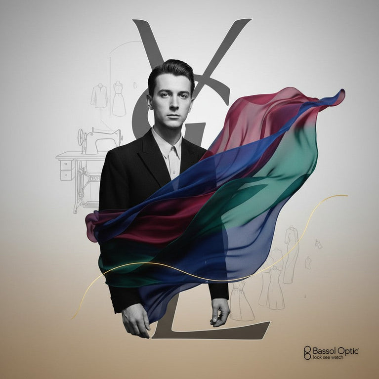 Imagen destacada para Historia de Saint Laurent: El Legado Inmortal de Yves y la Vanguardia de la Alta Costura