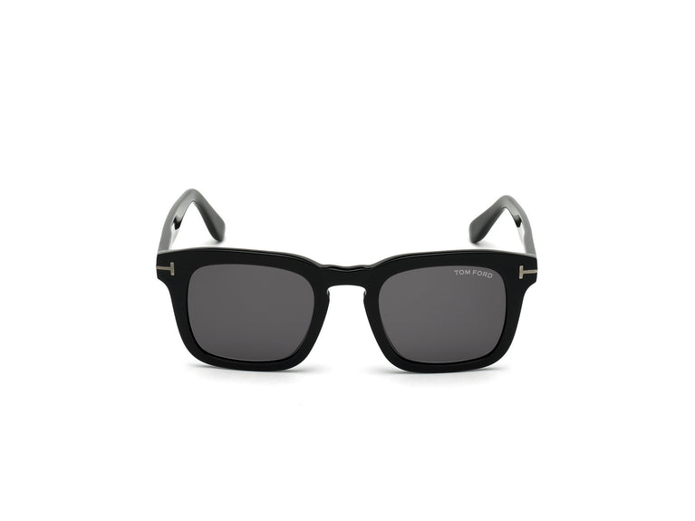 Tom Ford FT0751-N DAX - 01A - Negro Brillo / Gris - 48 mm