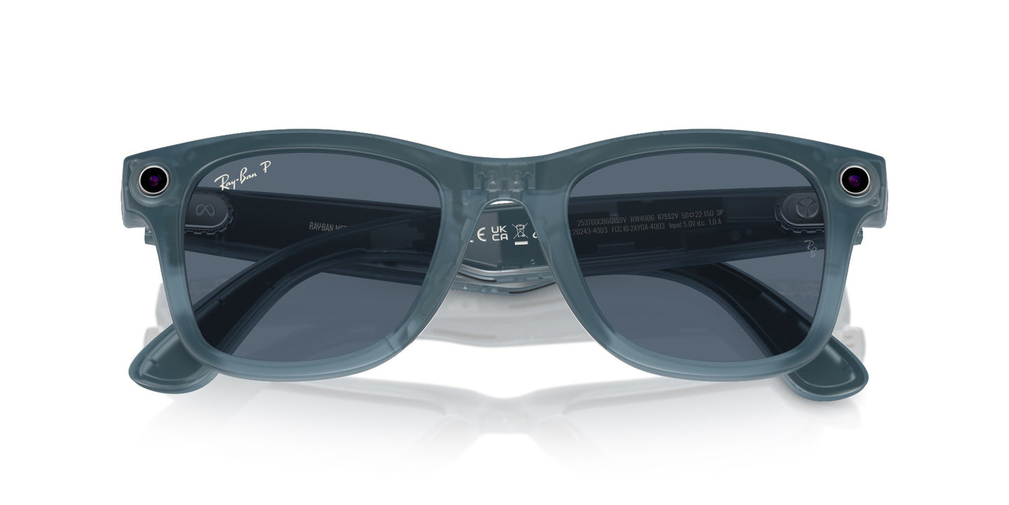 Ray-Ban Meta RW4006 Wayfarer 67552V 50