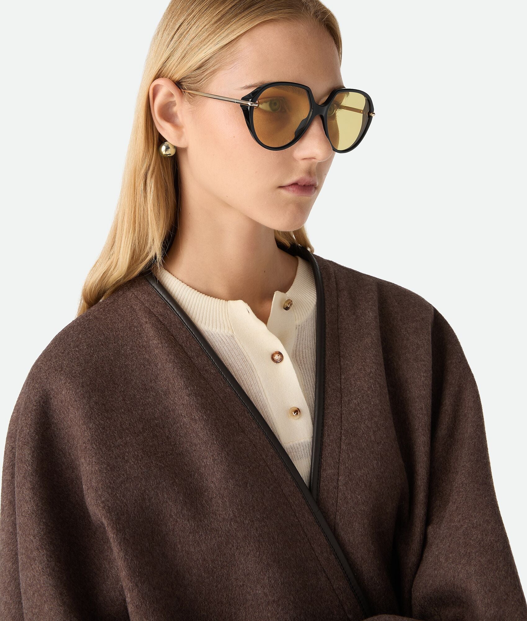 Bottega Veneta BV1436S 001 60 | Bassol Optic France