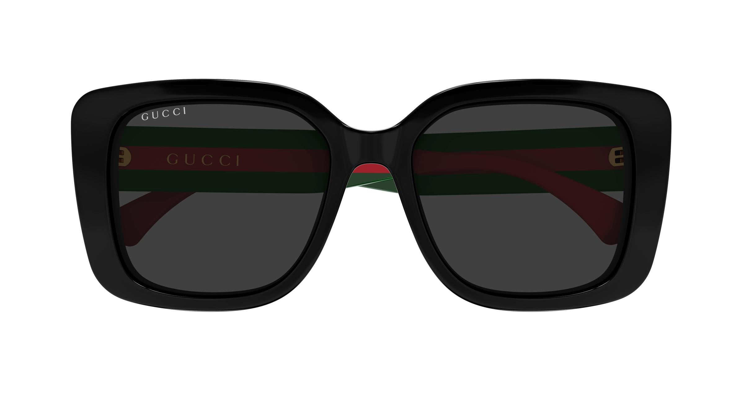 GUCCI GG柄 ロイターロッキング ブラック サンバイザー Gucci GG2118SA 001 55 | Bassol Optic Canada