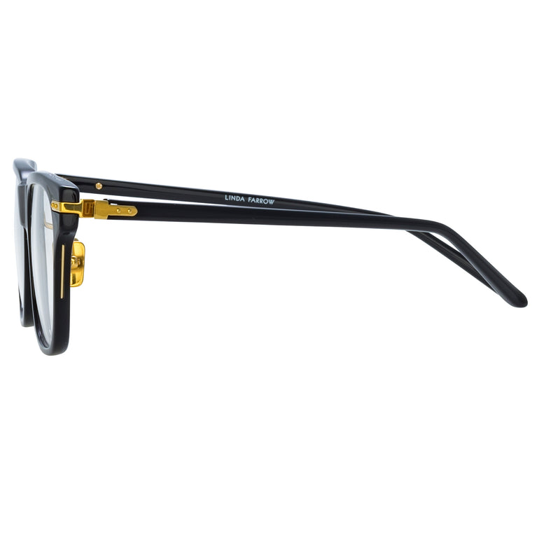 Linda Farrow Cove Optical in Black  53
