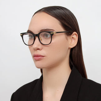 Linda Farrow Arch Optical in Black  49
