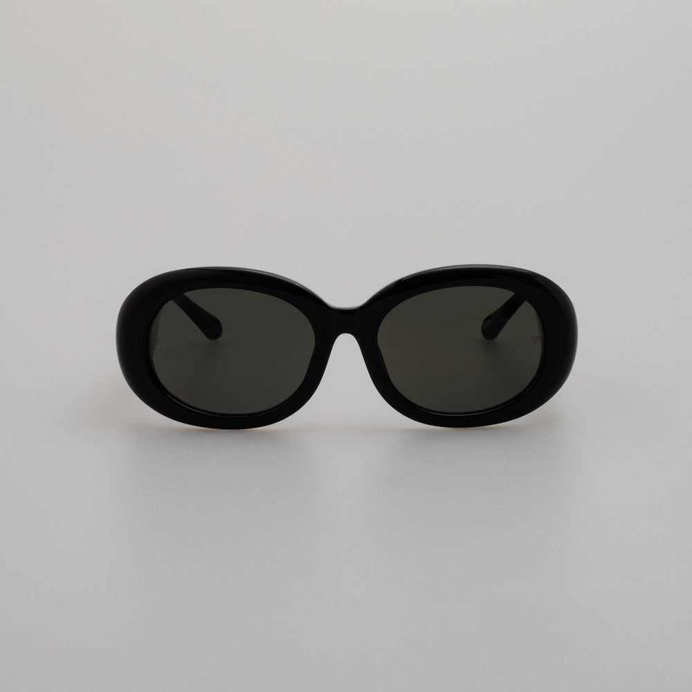 Linda Farrow Lina Sunglasses in Black C1 55