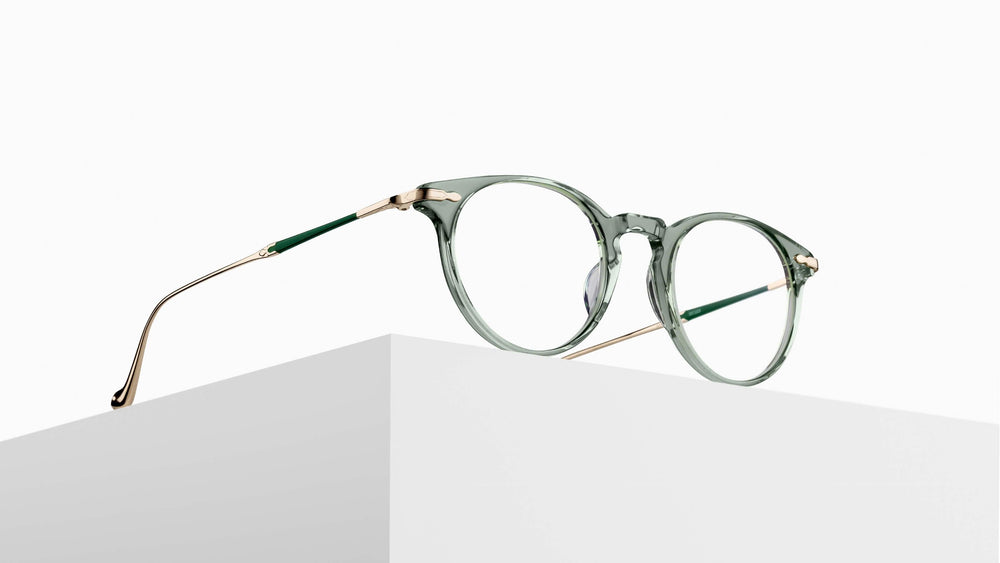 Matsuda M2056 Mint Green - Pale Gold 47 mm