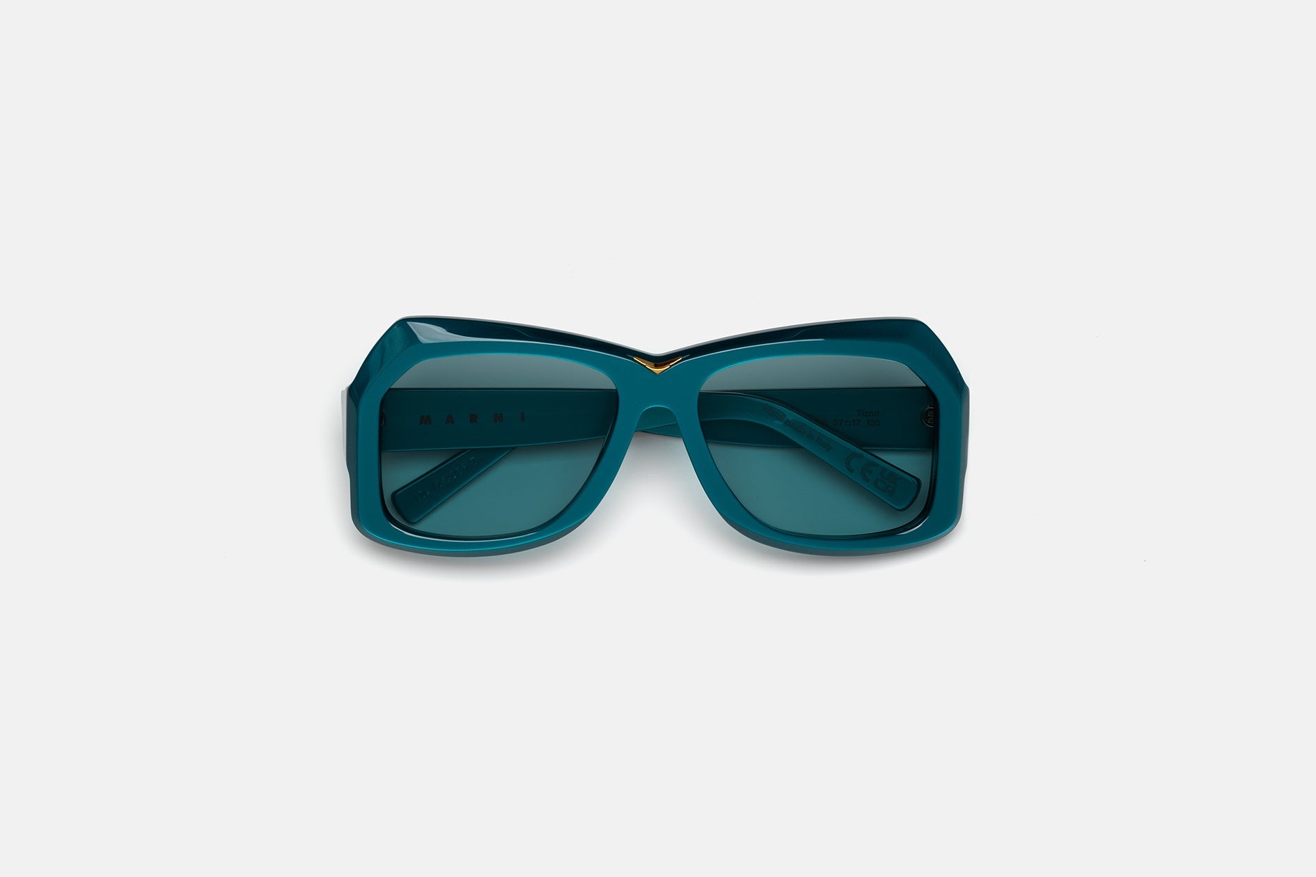 Marni Tiznit Metallic Teal LDA 57