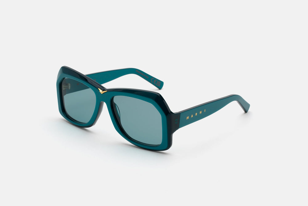 Marni Tiznit Metallic Teal LDA 57