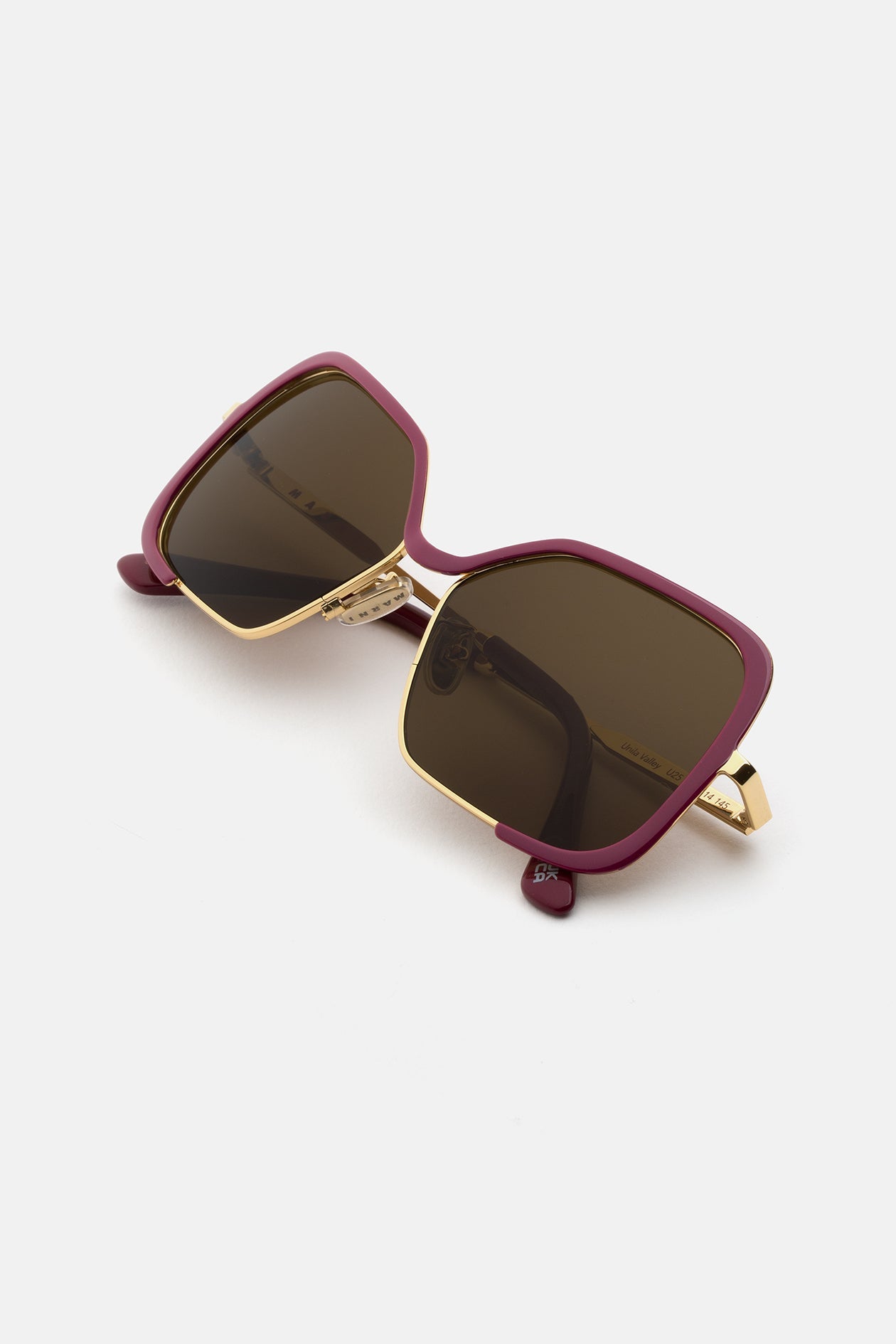 Marni Unila Valley Burgundy Gold U25 58