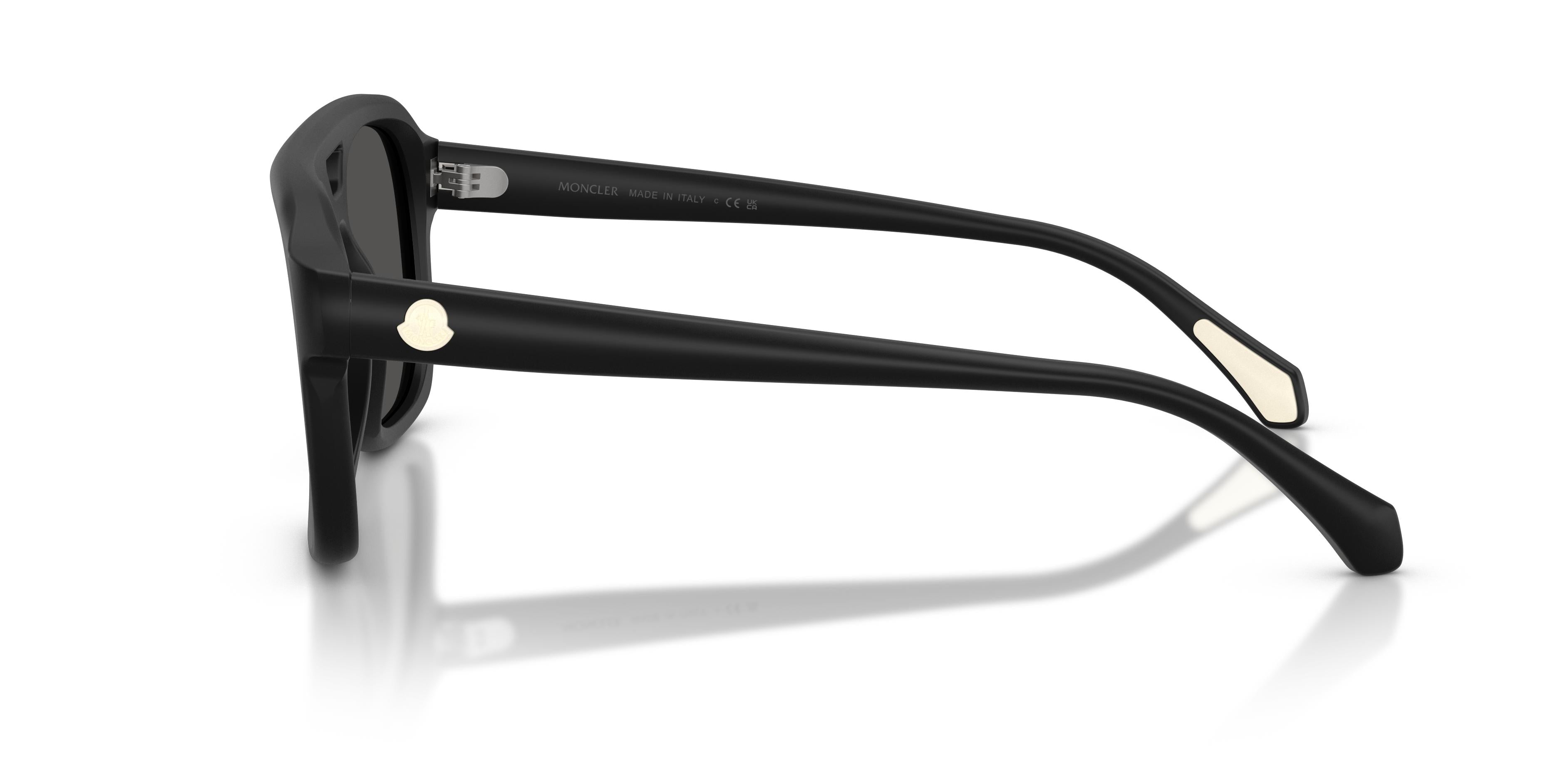 Moncler Vaporice ゴーグル ブラック 未使用 Moncler ME6024 VANTOS 300187 56 | Bassol Optic United States