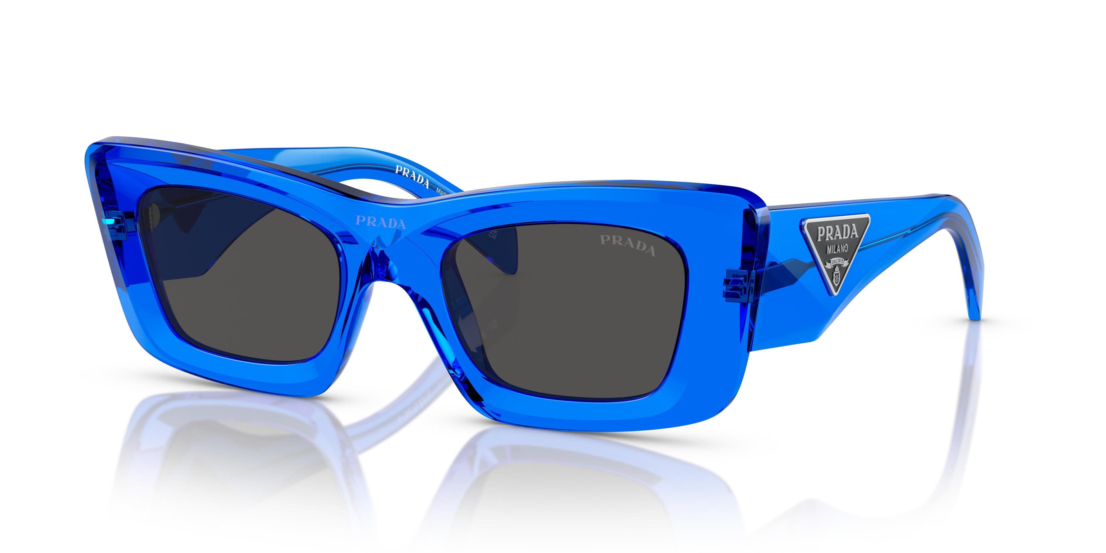 PRADA ジープアップ ブルーゾーン Prada PR 13ZS 2AU06B 50 Sunglasses | Bassol Optic United States