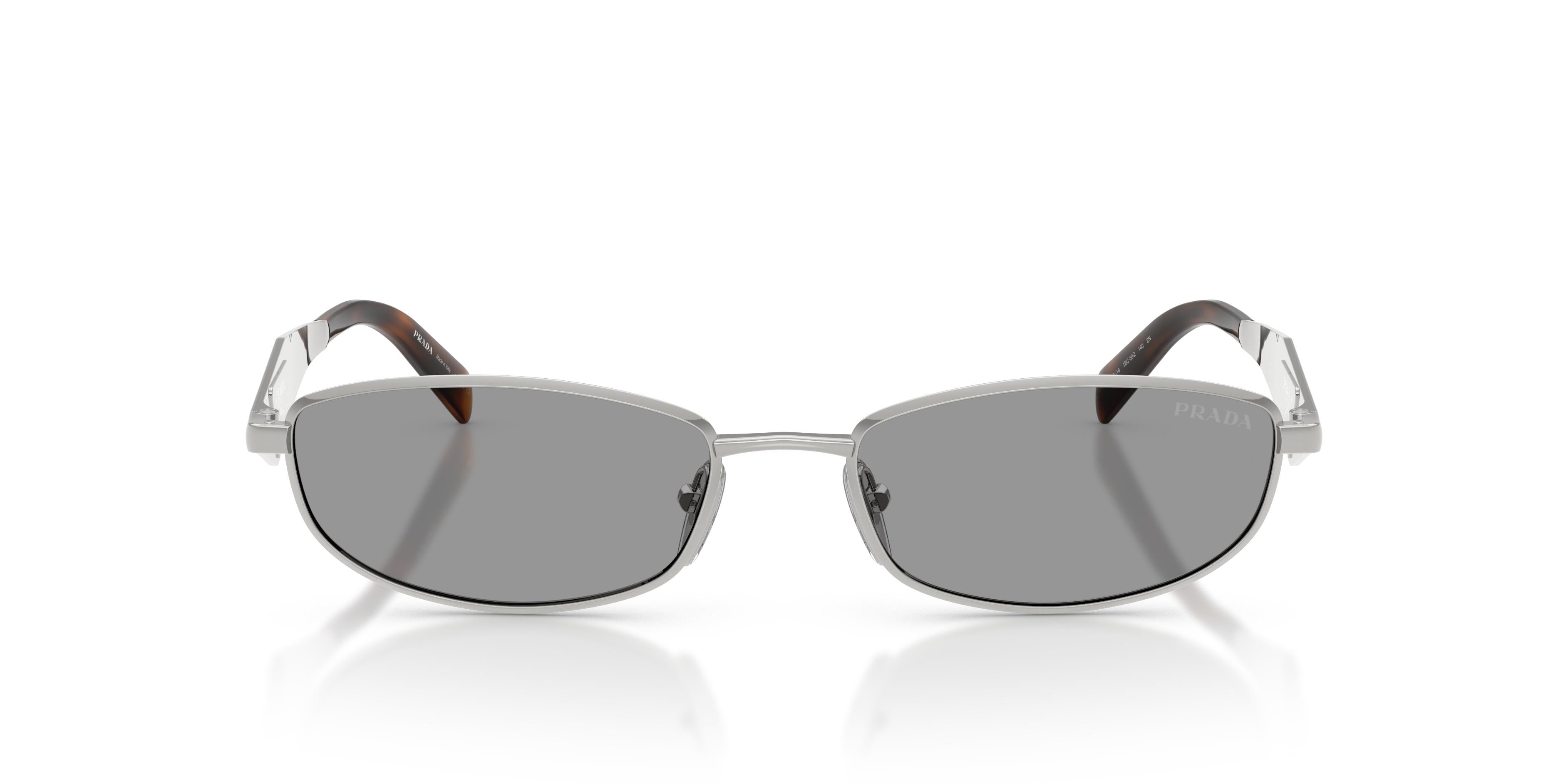 新品未使用！PRADA オーバーサイズサングラス 51S グレー Prada PR D51S 1BC50Q 55 | Bassol Optic United States