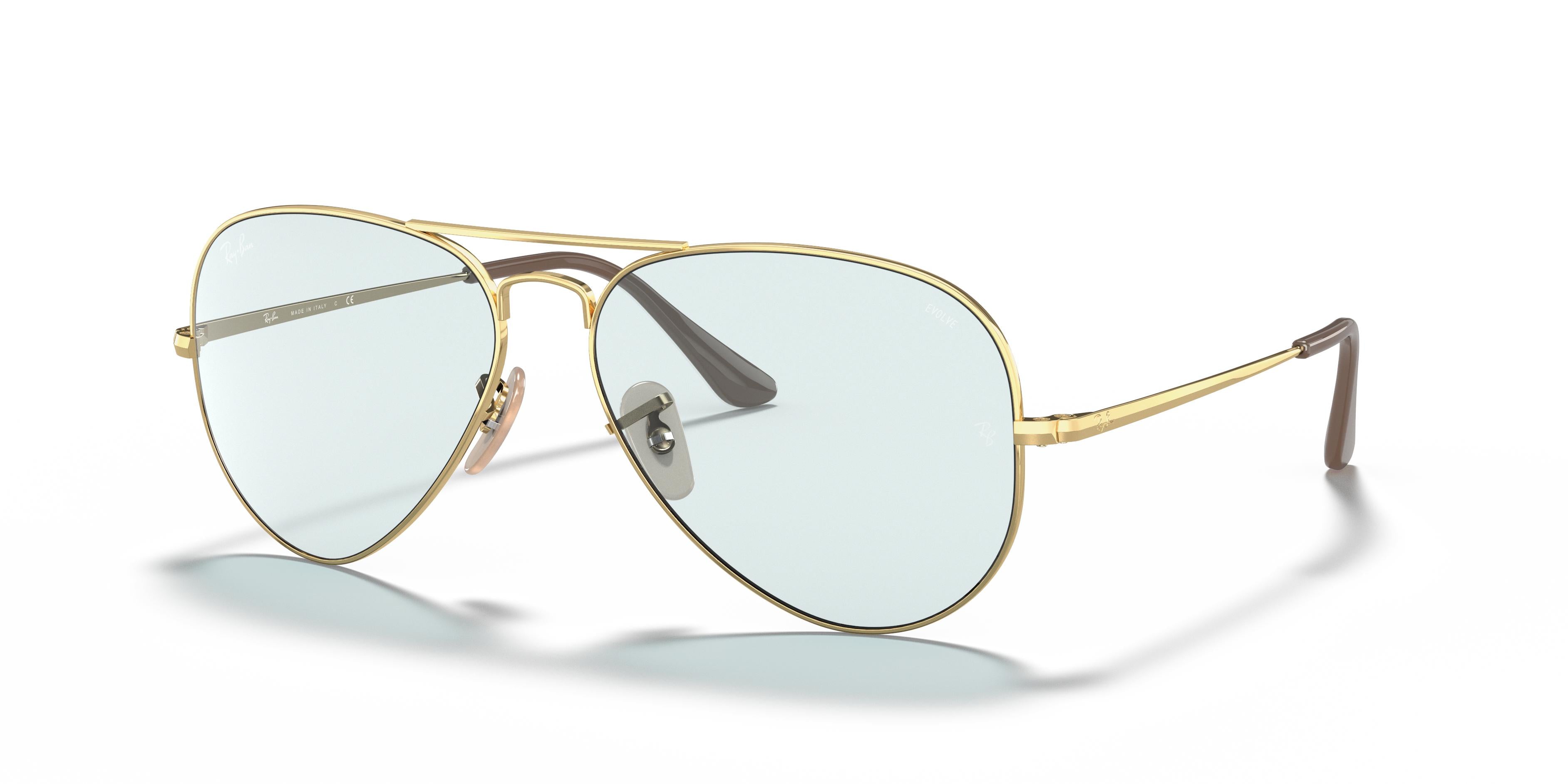 Ray-Ban RB3689 AVIATOR METAL II 001/T3 58