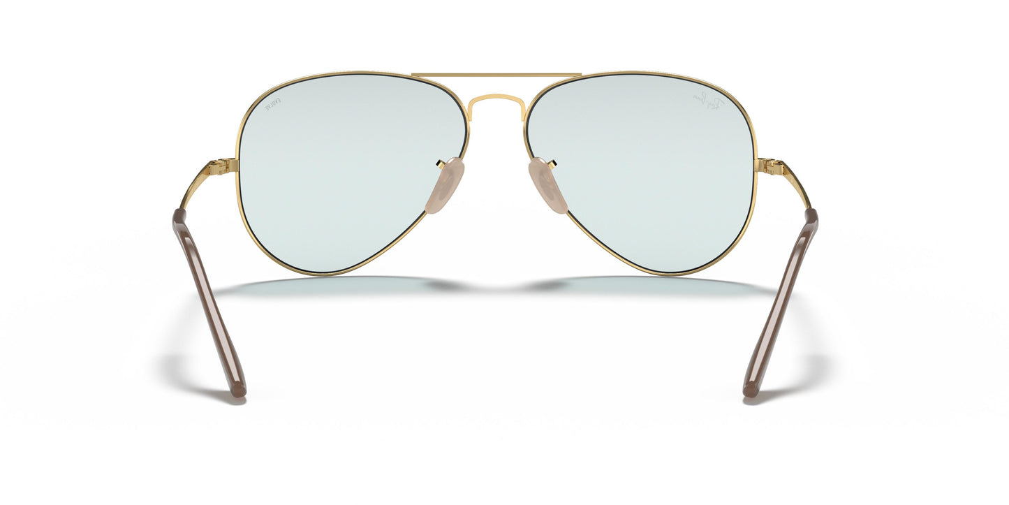 Ray-Ban RB3689 AVIATOR METAL II 001/T3 58