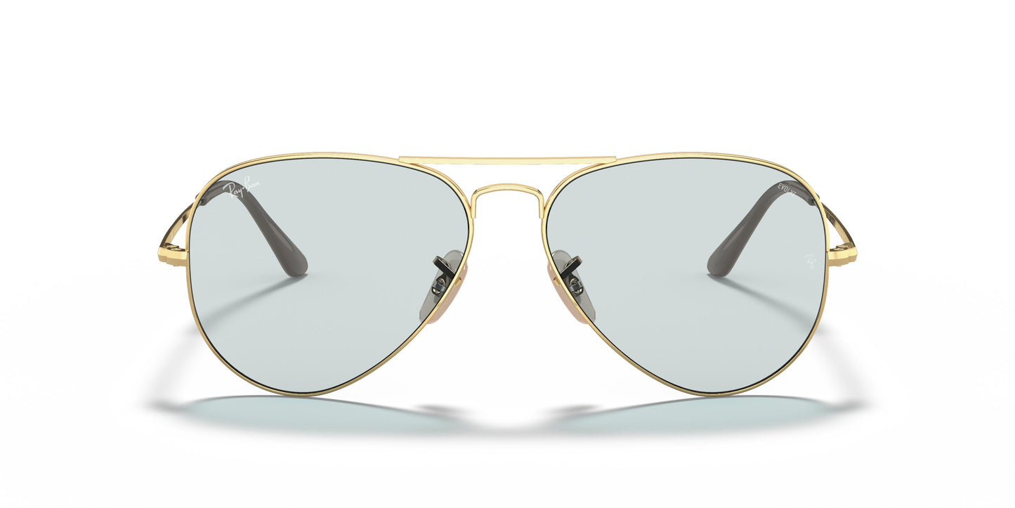 Ray-Ban RB3689 AVIATOR METAL II 001/T3 58
