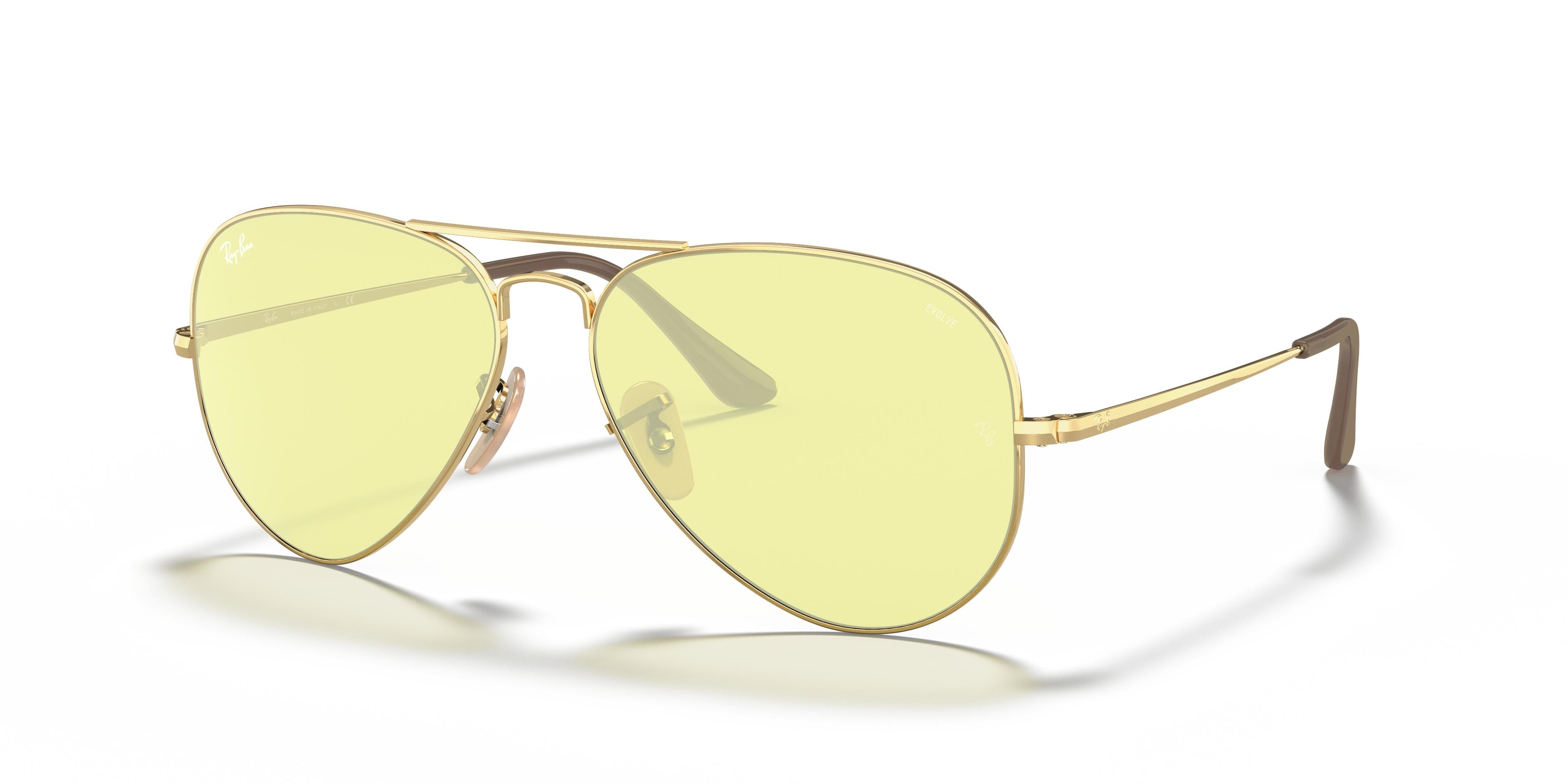 Ray-Ban RB3689 AVIATOR METAL II 001/T4 58
