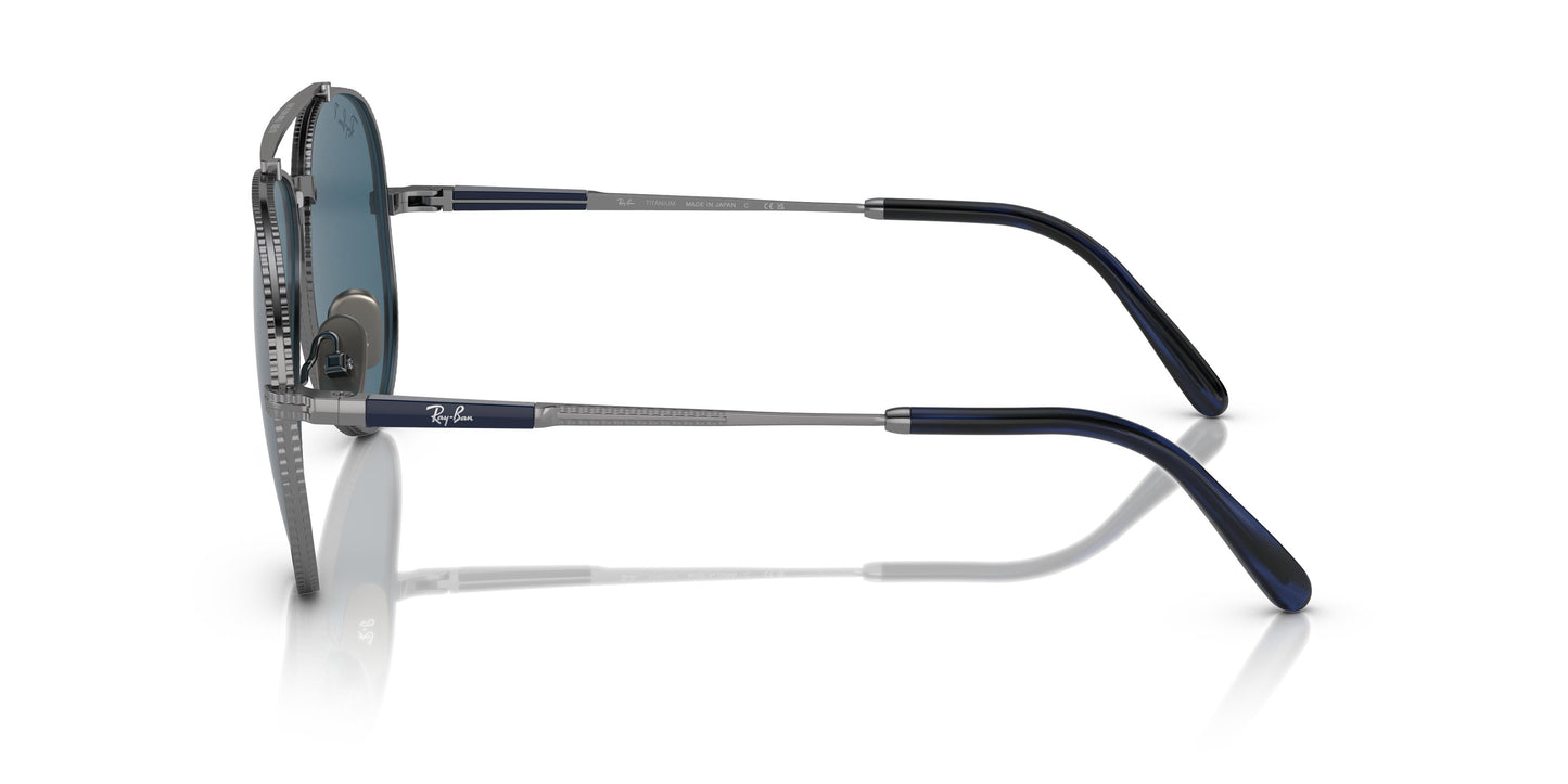Ray-Ban RB8225 AVIATOR TITANIUM 3142S2 62