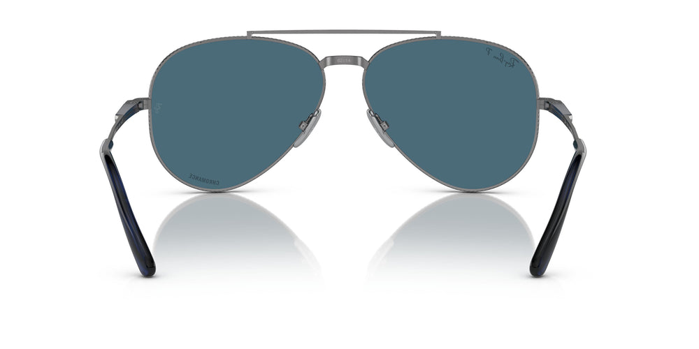 Ray-Ban RB8225 AVIATOR TITANIUM 3142S2 58
