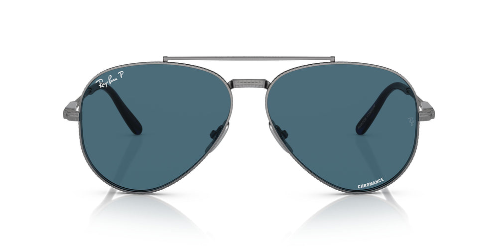 Ray-Ban RB8225 AVIATOR TITANIUM 3142S2 62