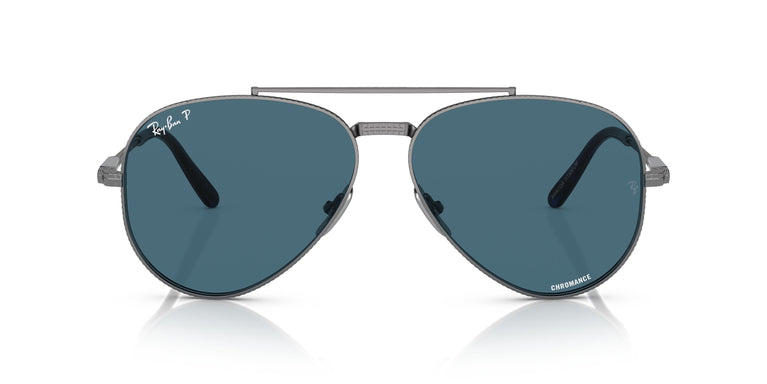 Ray-Ban RB8225 AVIATOR TITANIUM 3142S2 62