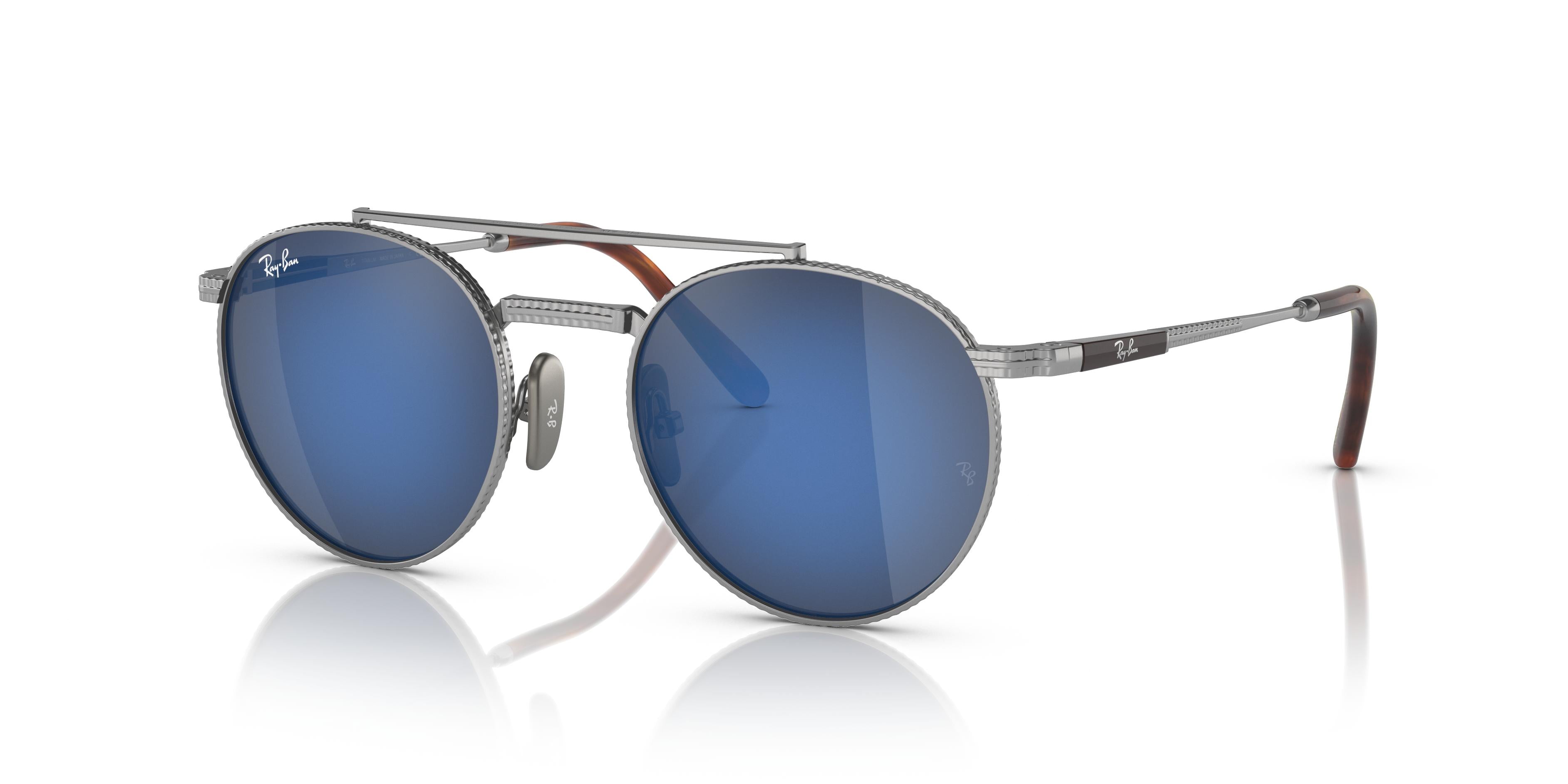 Ray-Ban RB8237 ROUND II TITANIUM 3139O4 50