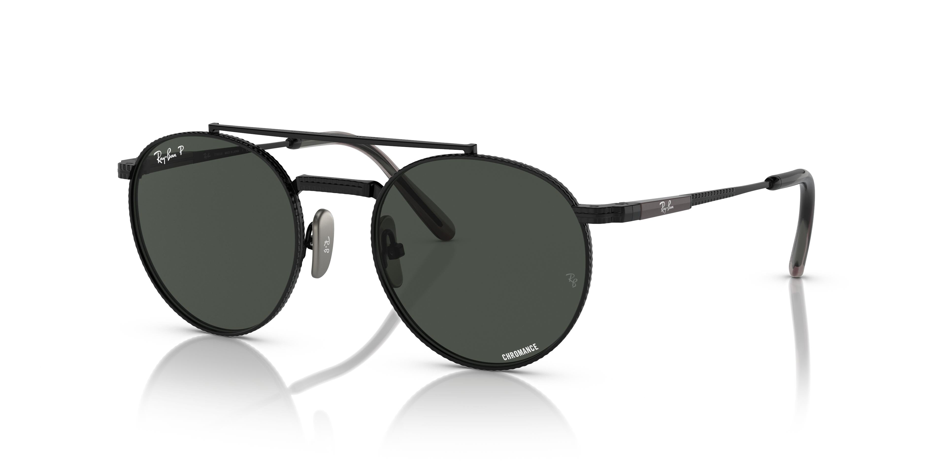 Ray-Ban RB8237 ROUND II TITANIUM 3141K8 53