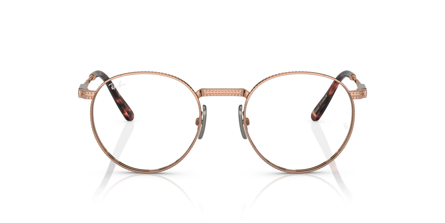 Ray-Ban RX8237V ROUND TITANIUM 1236 50