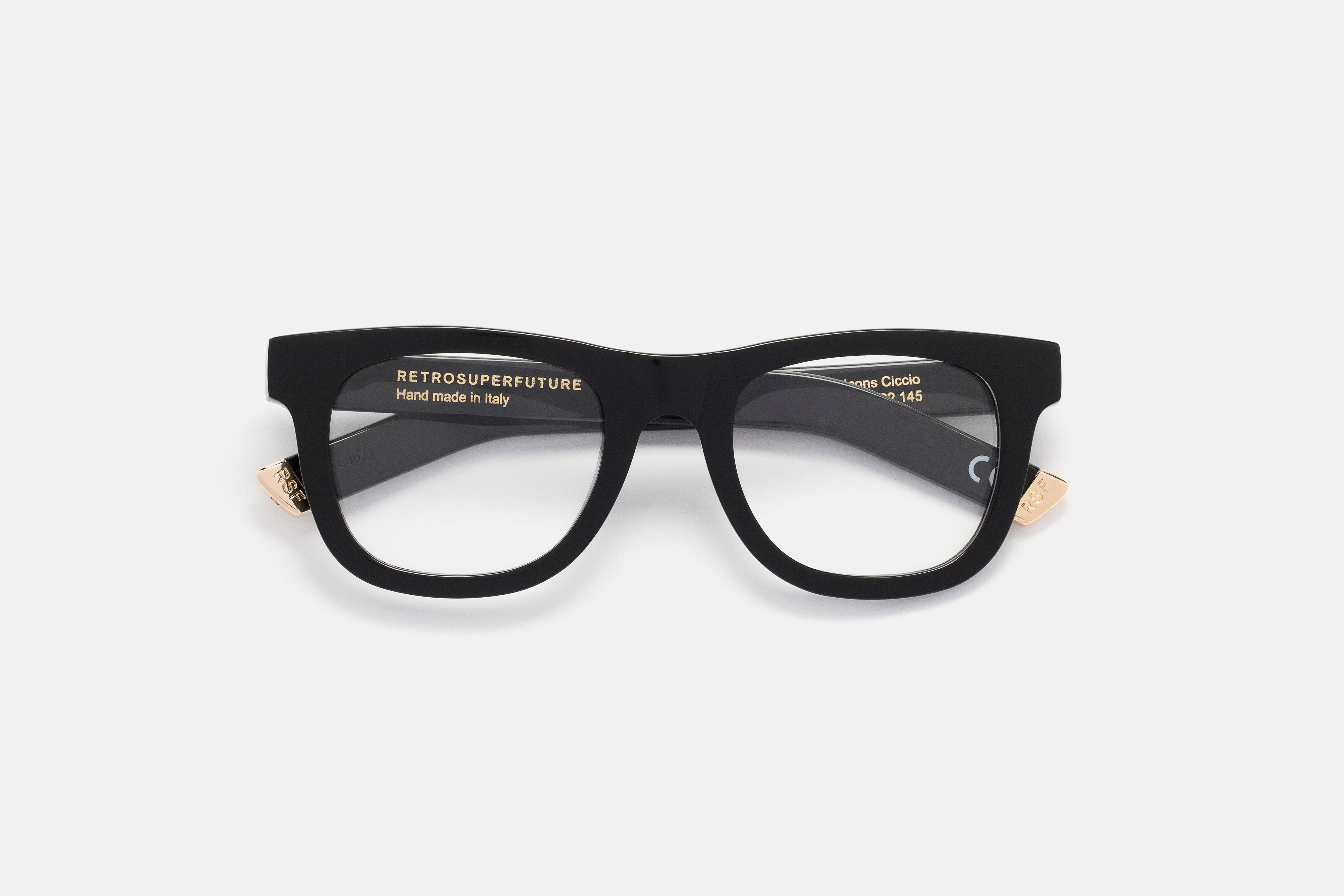 Retrosuperfuture CICCIO OPTICAL NERO L SI8 52