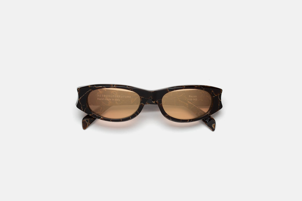 Retrosuperfuture RAZZO BROWN MARBLE LS3 54