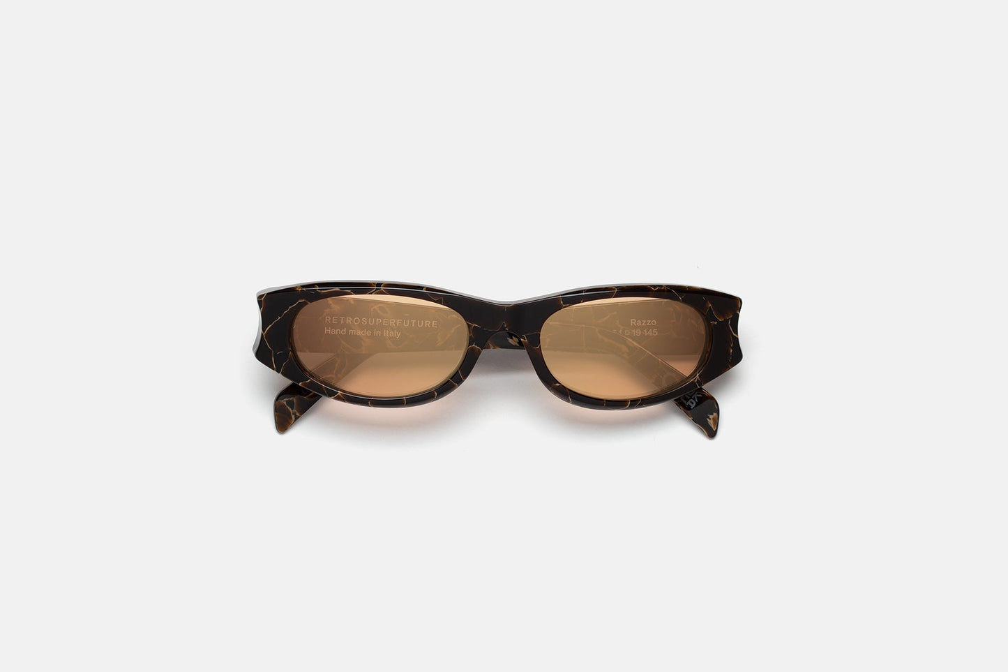 Retrosuperfuture RAZZO BROWN MARBLE LS3 54