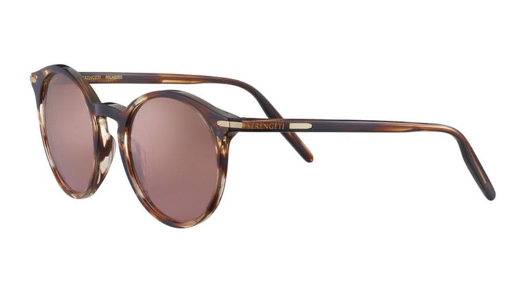 Serengeti LEONORA striped brown shiny  8841 51