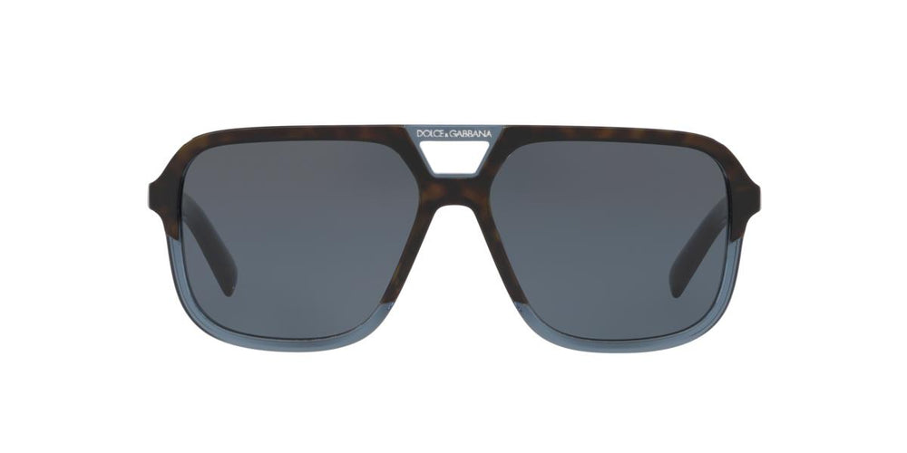 Dolce e Gabbana DG4354 - 320980 - Havana/Transparent Blu - 58 mm