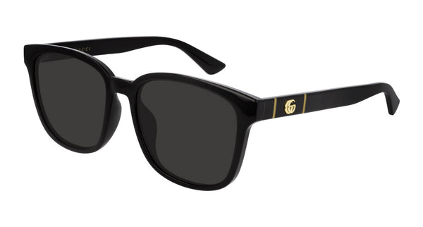 GUCCI サングラス ブラック GGロゴ　GG0637SK 001 56◻︎18 Gucci GG0637SK 001 56 Sunglasses | Bassol Optic United States