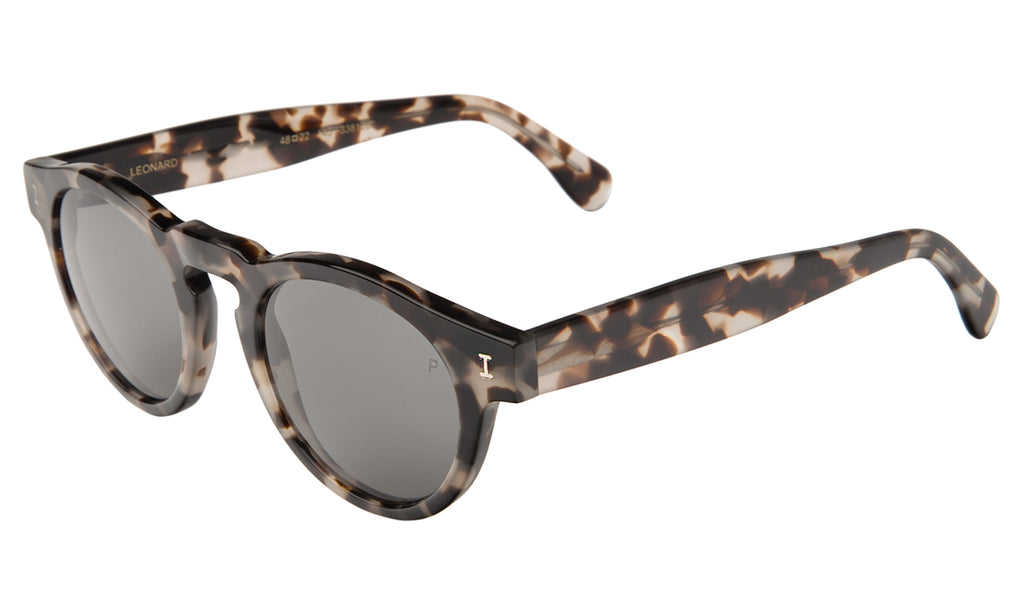 Illesteva Leonard White Tortoise-Grey 48