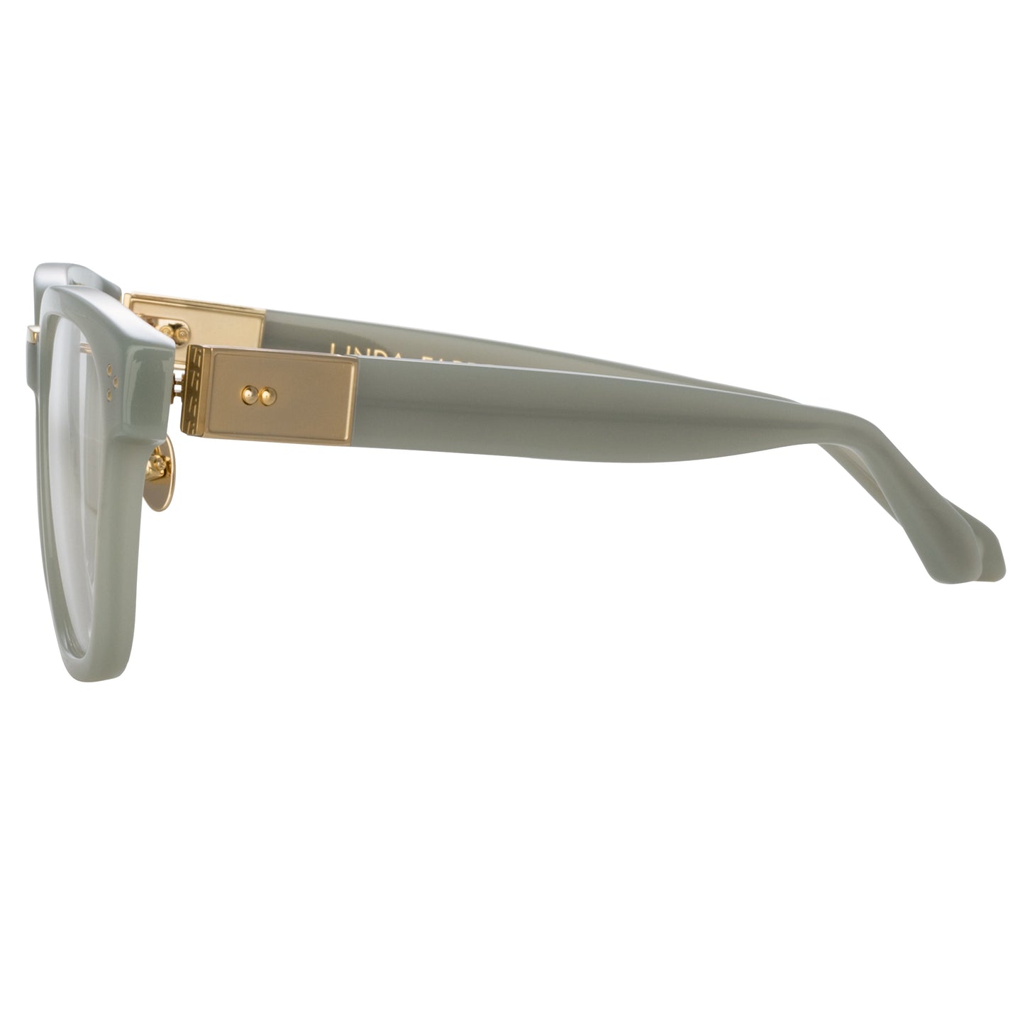 Linda Farrow Steffen A Optical D-Frame in Steel AC 56