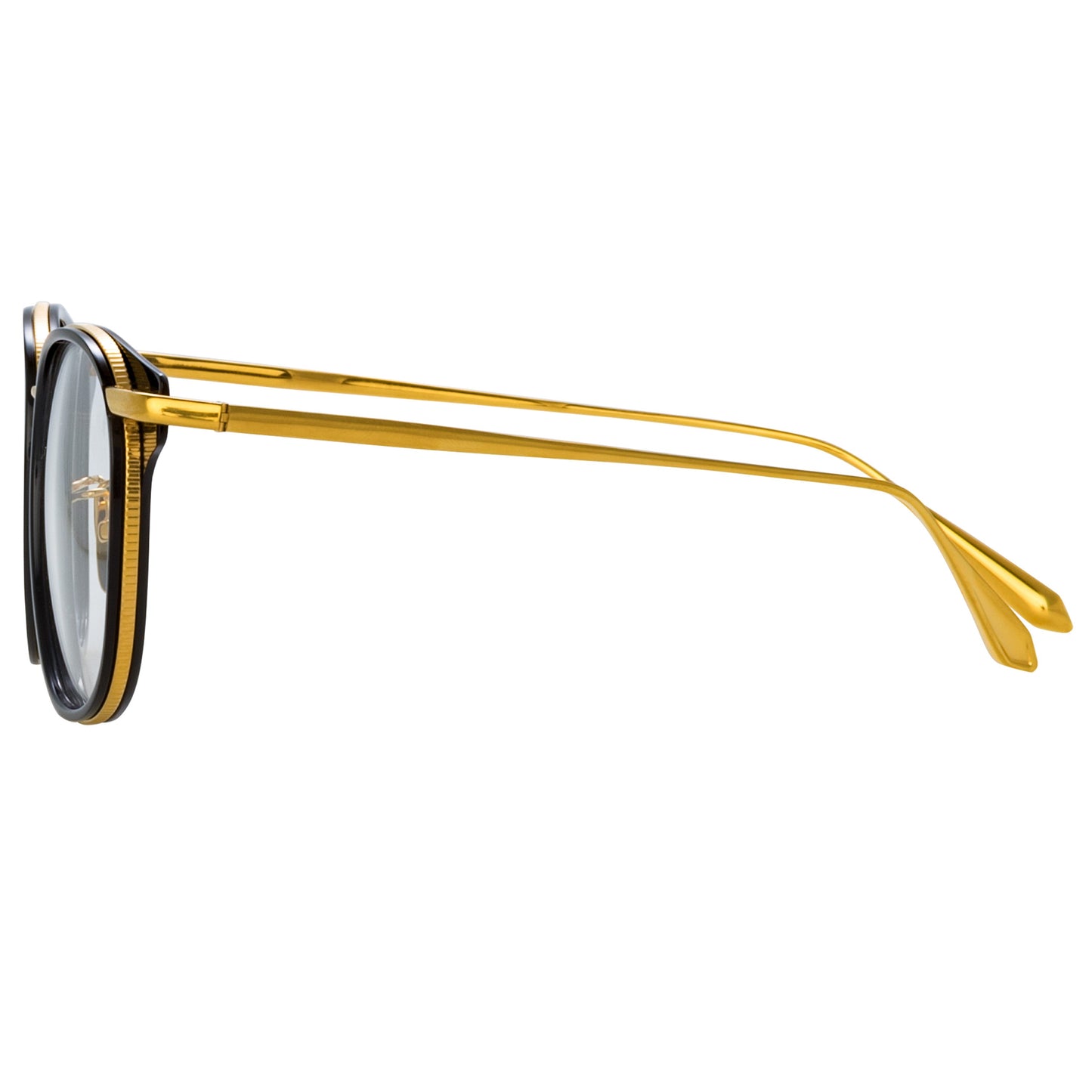 Linda Farrow Bower Optical D-Frame in Black C1 53