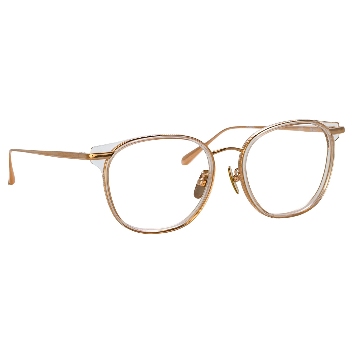 Linda Farrow Bower Optical D-Frame in Ash C3 53