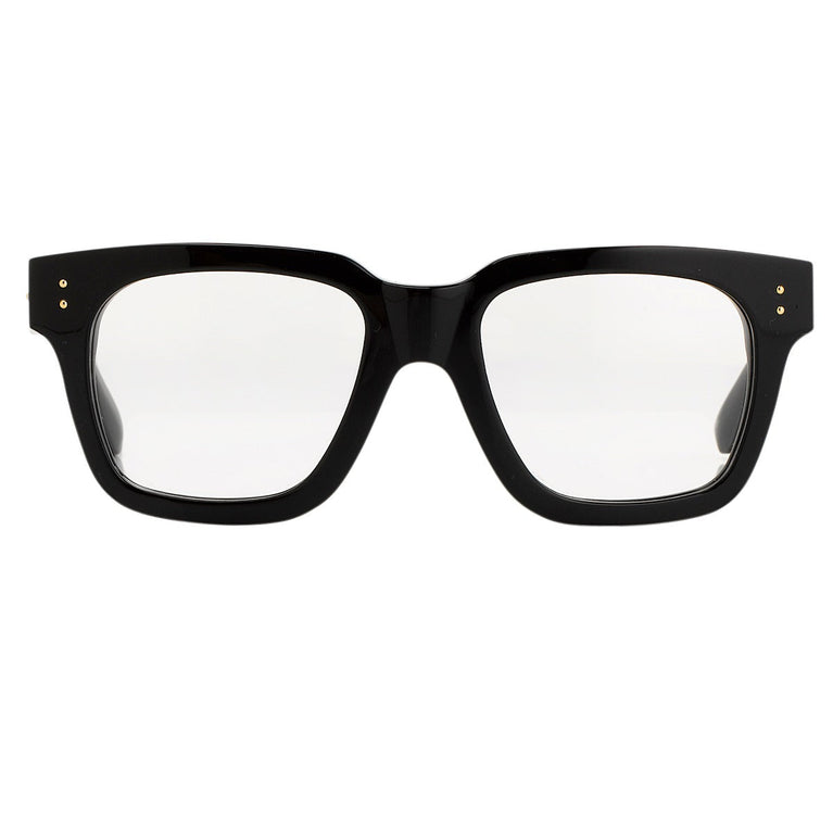 Linda Farrow The Max | Optical D-Frame in Black (C1) 52