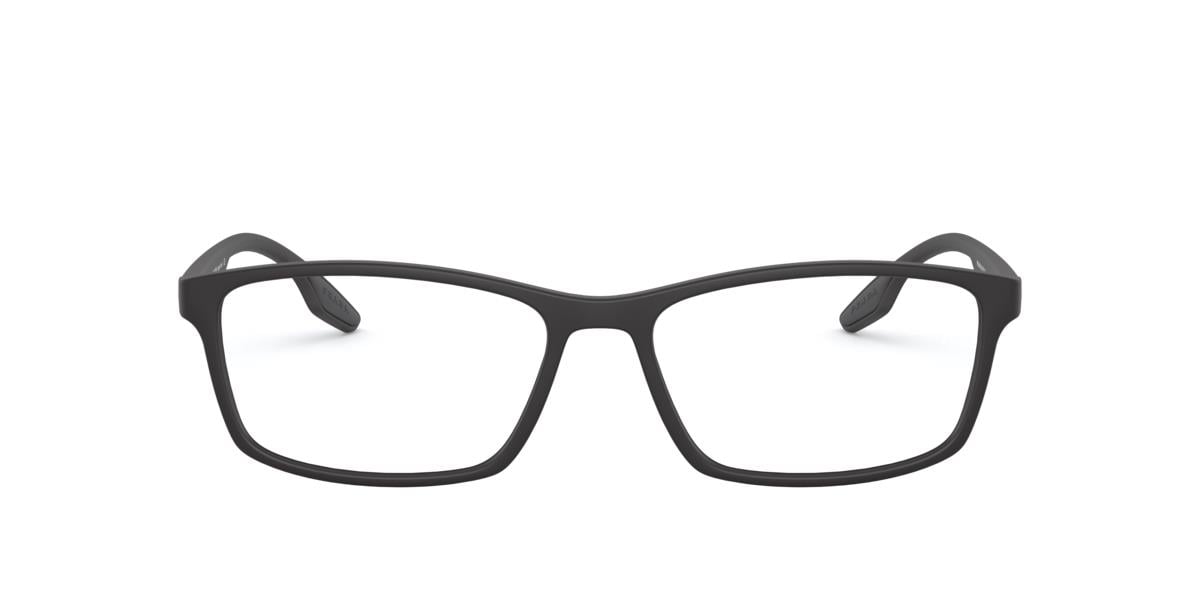 Prada Linea Rossa PS 04MV - 1BO1O1 - Matte Black - 54 mm