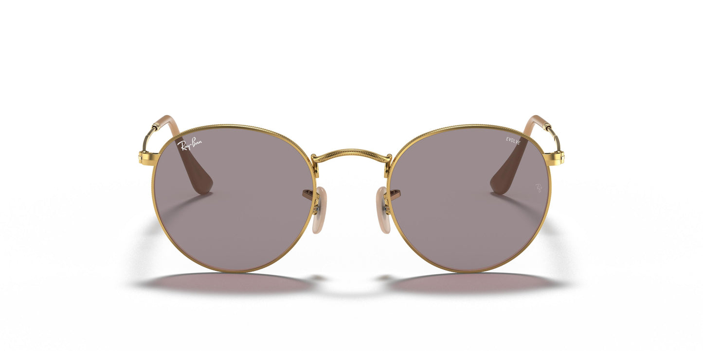 Ray-Ban RB3447 ROUND METAL 9064V8 50