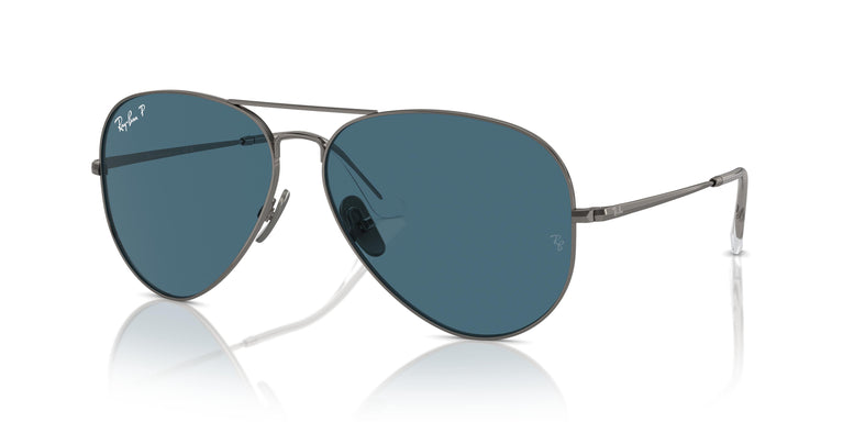 Ray-Ban RB8089 AVIATOR TITANIUM 165/S2 62