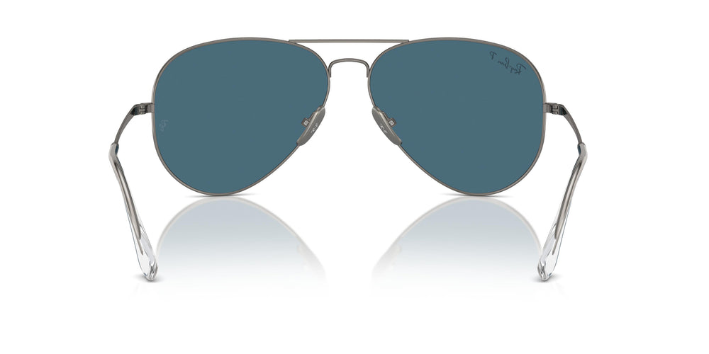 Ray-Ban RB8089 AVIATOR TITANIUM 165/S2 62