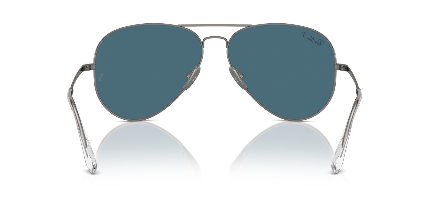 Ray-Ban RB8089 AVIATOR TITANIUM 165/S2 62
