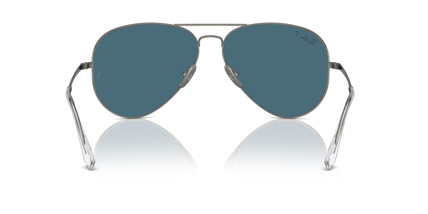 Ray-Ban RB8089 AVIATOR TITANIUM 165/S2 58