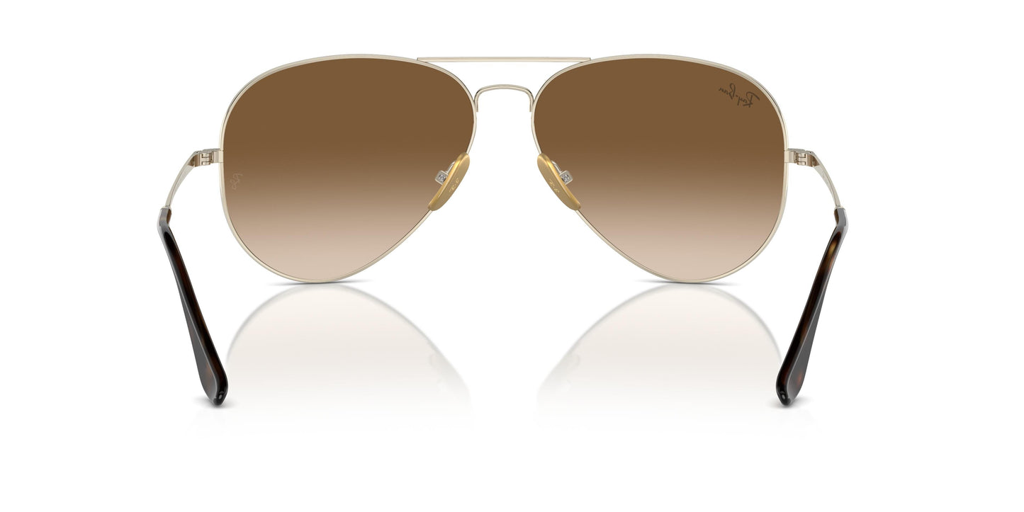Ray-Ban RB8089 AVIATOR TITANIUM 926551 62