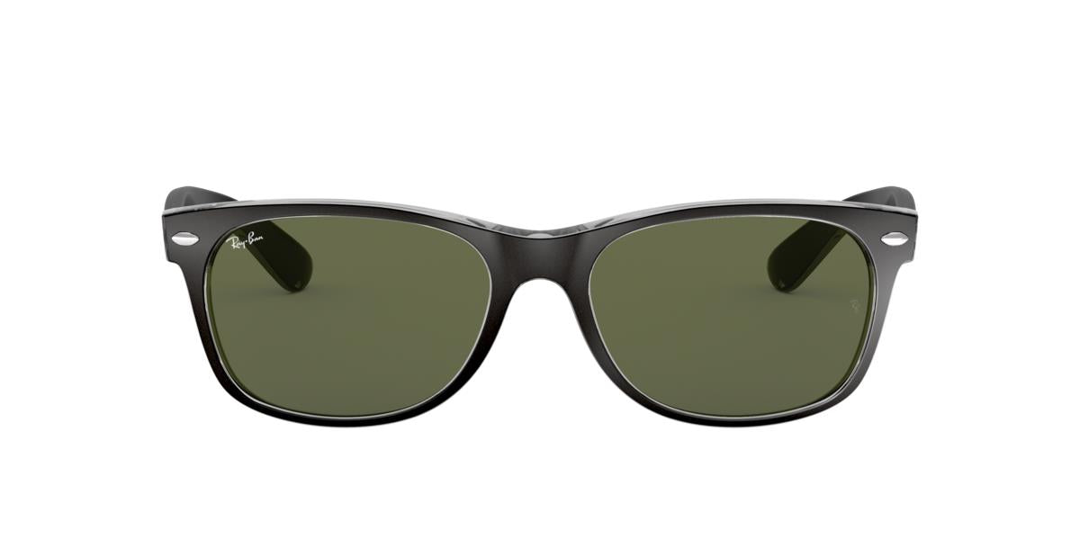 Ray-Ban RB2132 NEW WAYFARER - 6052 - Black On Transparent - 55 mm