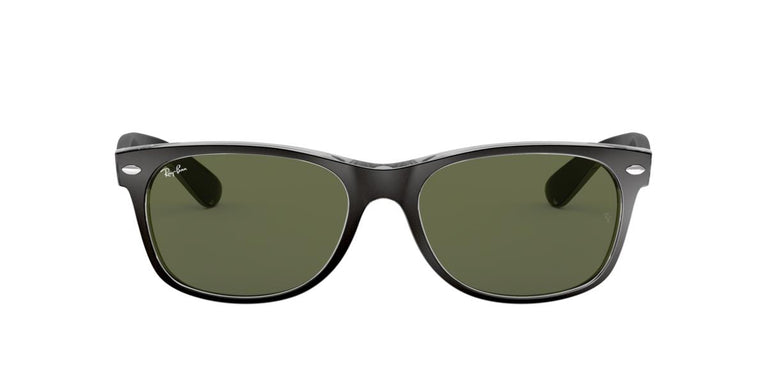 Ray-Ban RB2132 NEW WAYFARER - 6052 - Black On Transparent - 55 mm
